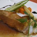 レストラン　客宝館 - 先日のランチのメイン、お肉料理です！