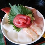 まぐろレストラン - 海鮮丼定食(201510)