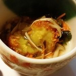 幸咲 - ★銀杏饅頭を割ってみたら綺麗な黄色～♪