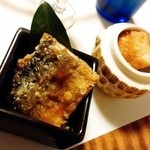 幸咲 - ★秋刀魚立田揚げ・海老真丈オランダ煮