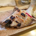 Kiraku - マコガレイの塩焼き