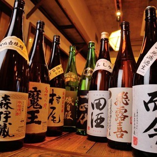 We have over 100 types of local sake from around the country, mainly from Miyagi.