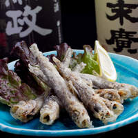 ♦目光（めひかり）の空揚げ