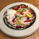 カフェ＆パンケーキ gram 福島店 - フルーツのパンケーキ