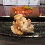 割烹 新多久 - 先附　飯寿司