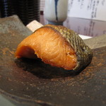 割烹 新多久 - 留め肴　塩引き