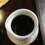 扇屋手打ちそば - つゆ