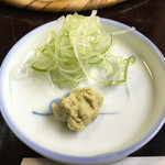 扇屋手打ちそば - 薬味
