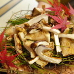 美山荘 - 焼き松茸