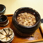 美山荘 - 栗ごはん