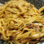 良温 - ☆レッドホット混ぜそば☆混ぜ後