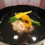 割烹 新多久 - 煮物椀　子皮煮