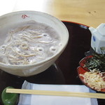 姫のそば ゆかり庵 - 釜揚げそば