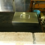 もち吉 - 蓋をして熱を逃さないように…