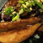 鹿野 - ナスの炒め