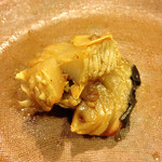 うを徳 - 岩手産鰆の藁焼き大蒜醤油和え