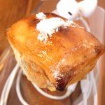 L'Octave Hayato KOBAYASHI - ランチコース 5598円 の焼き立てアップルパイのApple乗せ