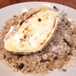 L'Octave Hayato KOBAYASHI - ランチコース 5598円 の北海道昆布森の牡蠣のグラタン