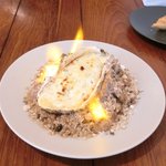 L'Octave Hayato KOBAYASHI - ランチコース 5598円 の北海道昆布森の牡蠣のグラタン