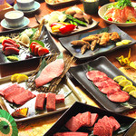 和食焼肉　いろりや - 【いろりや極上炙り焼きコース】