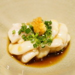 鮨 さいとう - 鱈の白子（2015/10）