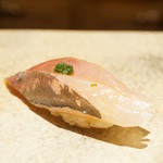 鮨 さいとう - 鯵（2015/10）