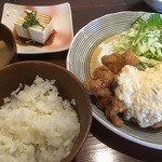 地鶏もも炭火焼き 嵐坊 - 