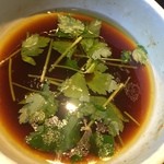 あっさりつけダレ。