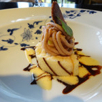 グリーンヒルズ草庵 - 草庵風モンブラン