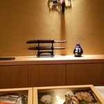 Sushi Suzuki - カウンターからの眺め