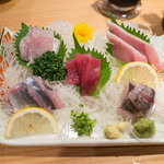 鎌倉 波平 - 刺身盛り合わせ