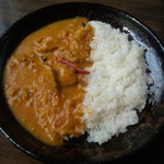 カフェ コルリ - インド風チキンカレー (¥850-)