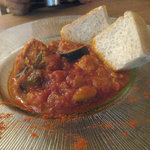 和酒バル KIRAZ - 地鶏のトマト煮込み