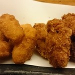 居酒屋 扇 - チーズフライ&牡蠣フライ