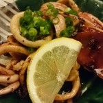 居酒屋 扇 - イカのバター焼き