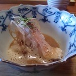 嗜季 - 蓮蒸し　甘鯛、海老からとったあん