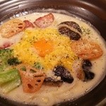 カルボラーナおうどん　2玉 1480円