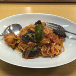 ハートピット - 料理写真:ハートピットさん
トマトパスタ〜ナスとバジルソースがいい相性。
この日の限定品でした。