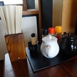 和家 - テーブルの上