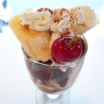 フルーツパーラーフクナガ - チョコレートバナナ(\700-)