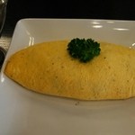 たいめいけん - 牛肉のオムライス ガーリック風味 デミグラスソースで