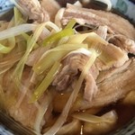 手打うどん 松屋 - 肉南蛮 650円