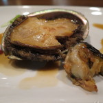 鉄板焼きgrow - 北海度蝦夷鮑濃密バター醤油　※2品選べる料理