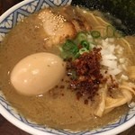 麺や庄の - ラーメン味玉入り