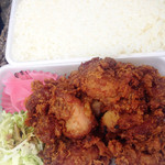 ほっかま弁当 - 唐揚げ弁当570円