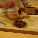 鮨 いとう - ツメをかける♪