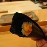 鮨 いとう - 雲丹手巻き寿司♪