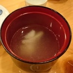 鮨 いとう - 河豚潮汁。