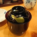 鮨 いとう - お椀。