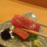 鮨 いとう - 中トロ漬け。リフト(^-^)/